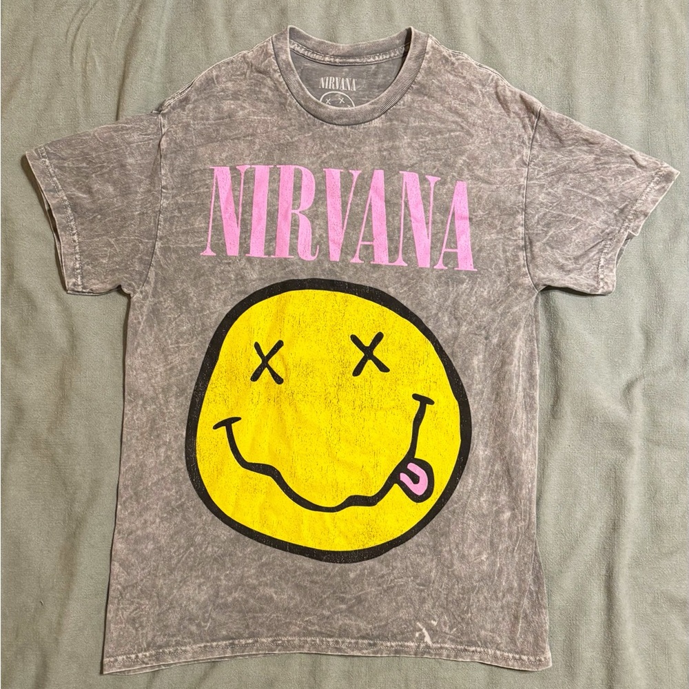 NIRVANA Gray Tee